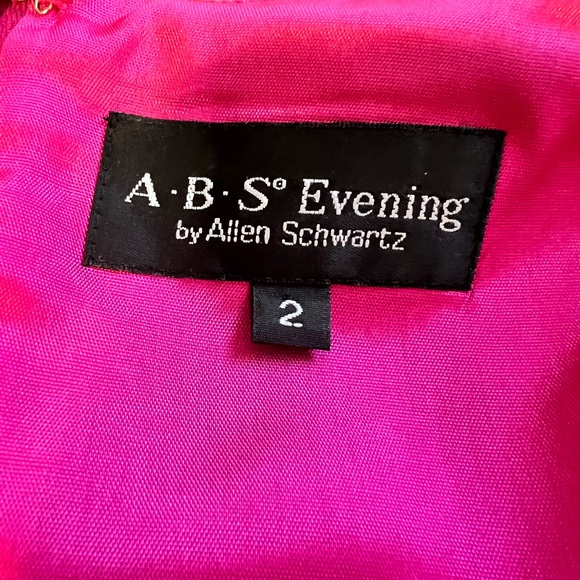 ABS Evening Cocktail Homecoming Event Dress Size 2 - Picture 7 of 7